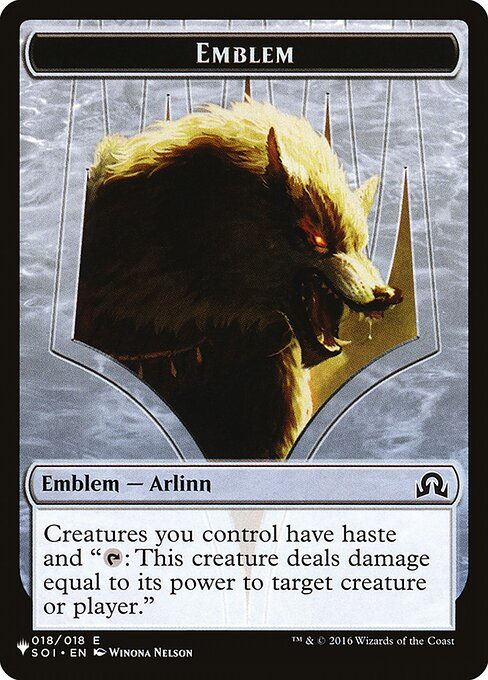 Arlinn Kord Emblem (PLST) (TSOI-18)