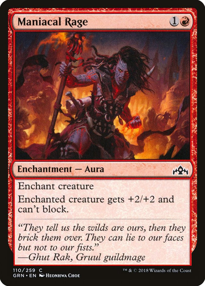 Maniacal Rage (GRN) (110)