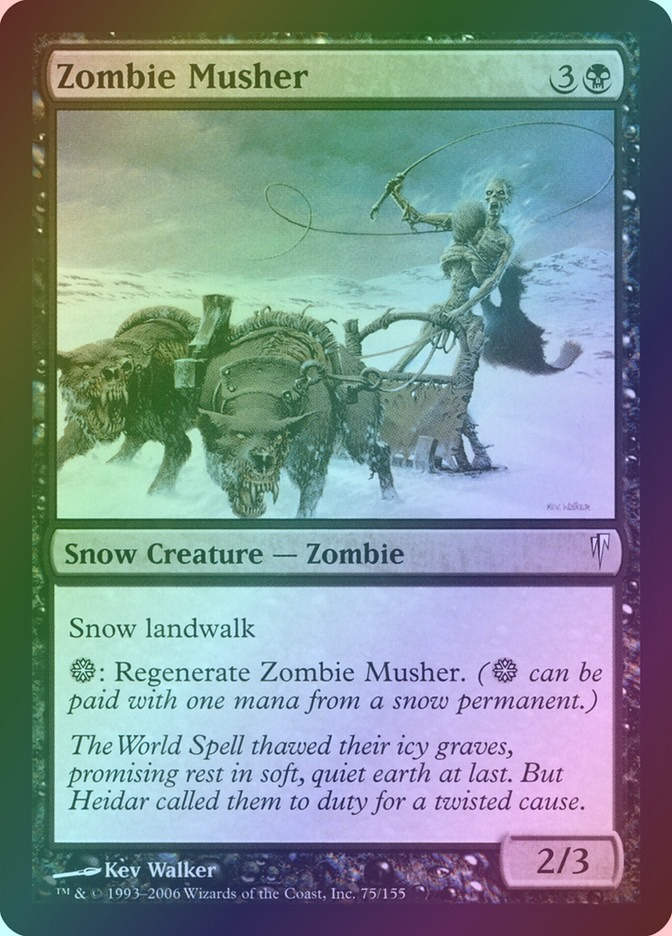 Zombie Musher (CSP) (75) / Foil