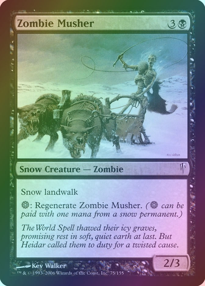 Zombie Musher (CSP) (75) / Foil