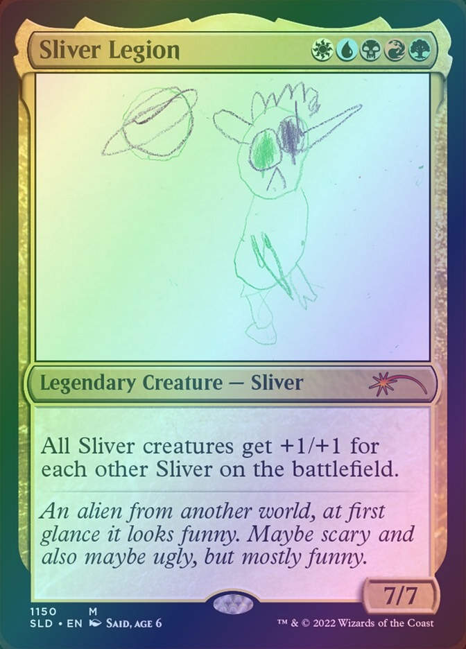 Sliver Legion (SLD) (1150) / Foil
