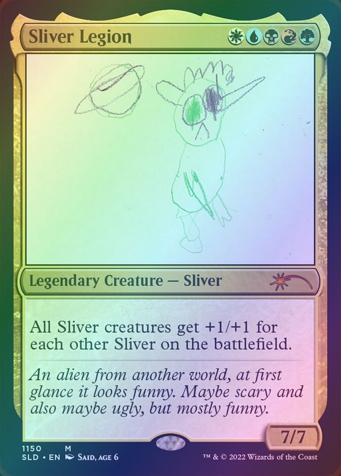 Sliver Legion (SLD) (1150) / Foil
