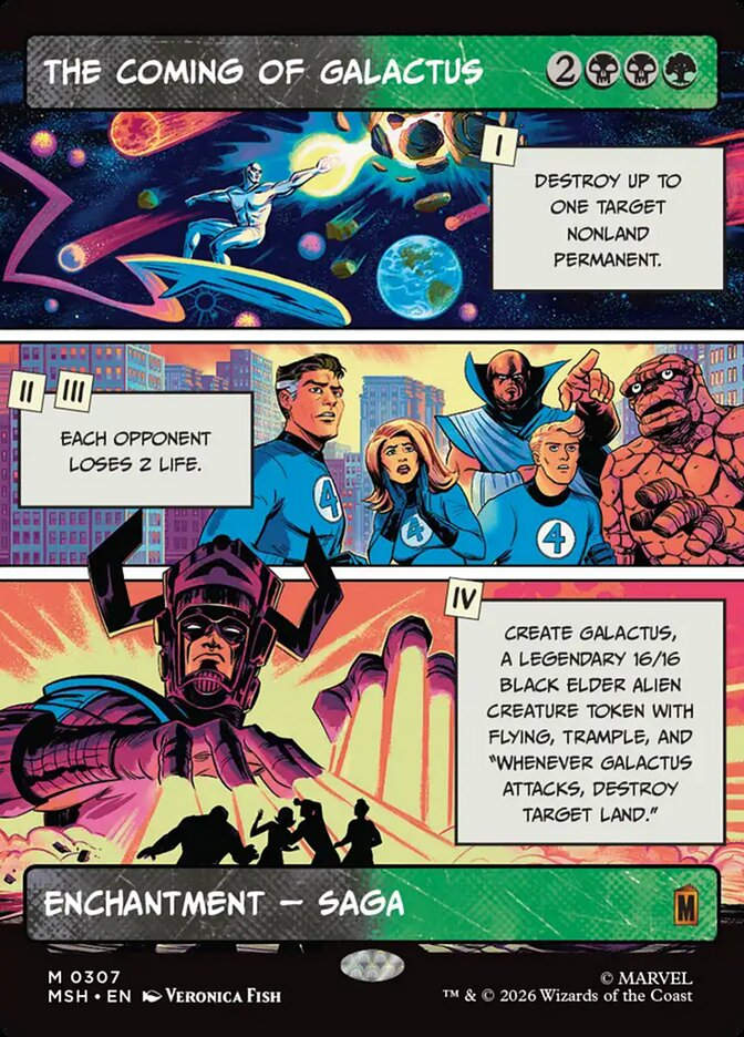 The Coming of Galactus (MSH) (307) / Showcase