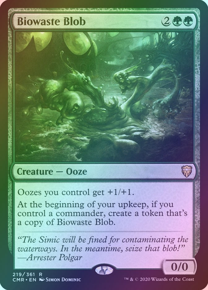 Biowaste Blob (CMR) (219) / Foil