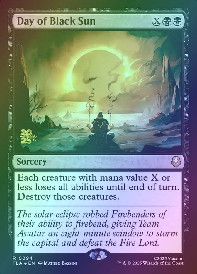 Day of Black Sun (PTLA) (94s) / Foil