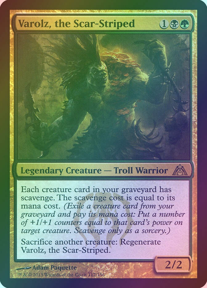 Varolz, the Scar-Striped (DGM) (112) / Foil