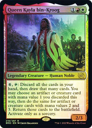 Queen Kayla bin-Kroog (BRO) / Foil