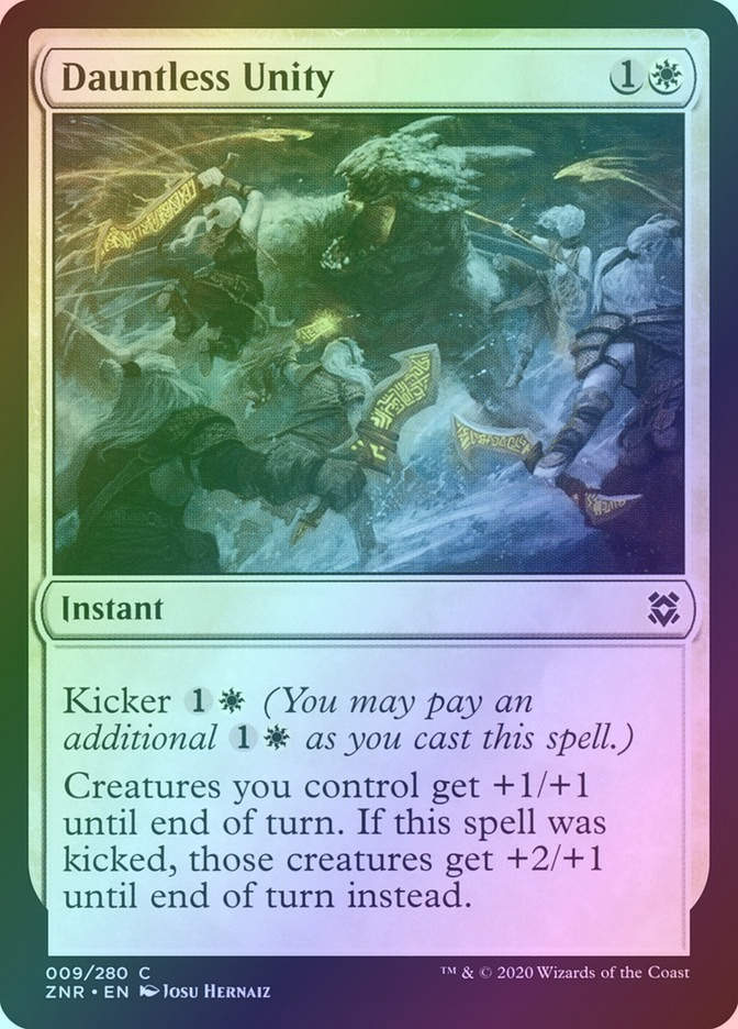 Dauntless Unity (ZNR) (9) / Foil