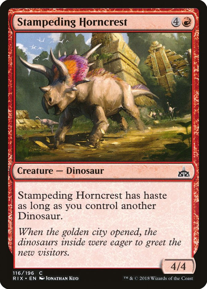 Stampeding Horncrest (RIX) (116)