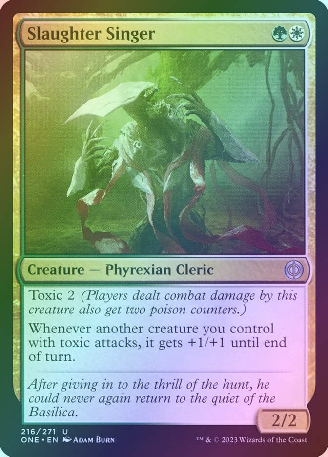 Slaughter Singer (ONE) (216) / Foil
