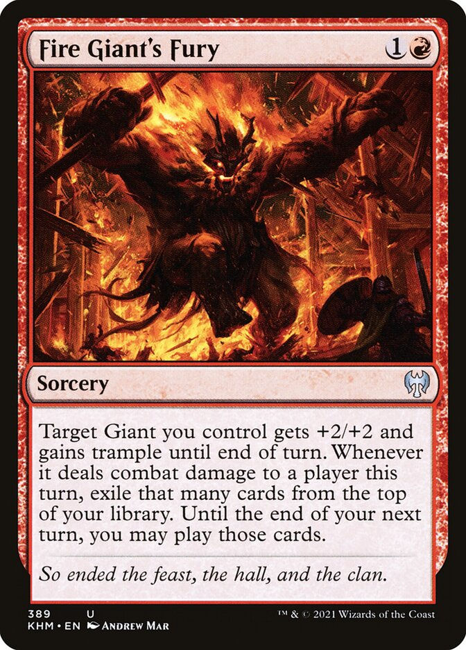 Fire Giant's Fury (KHM) (389)