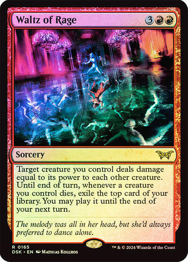 Waltz of Rage (DSK) (165) / Foil
