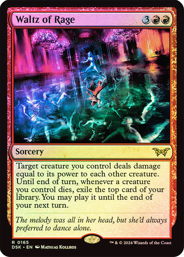 Waltz of Rage (DSK) (165) / Foil