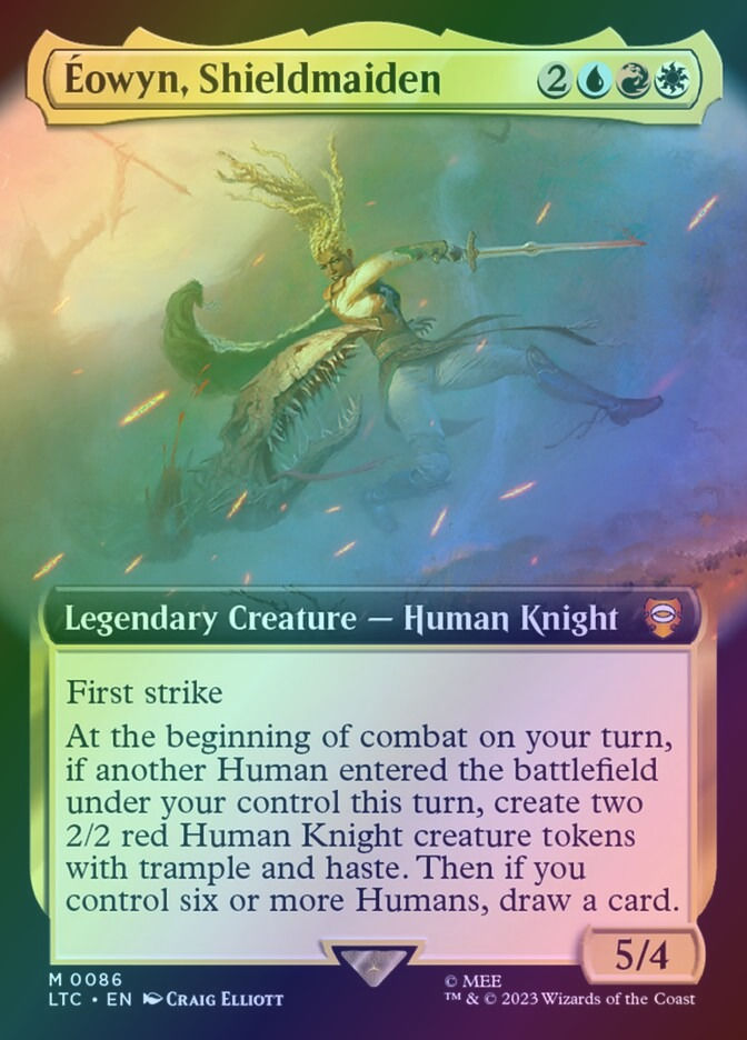 Éowyn, Shieldmaiden (LTC) (86) / Extended Art / Foil