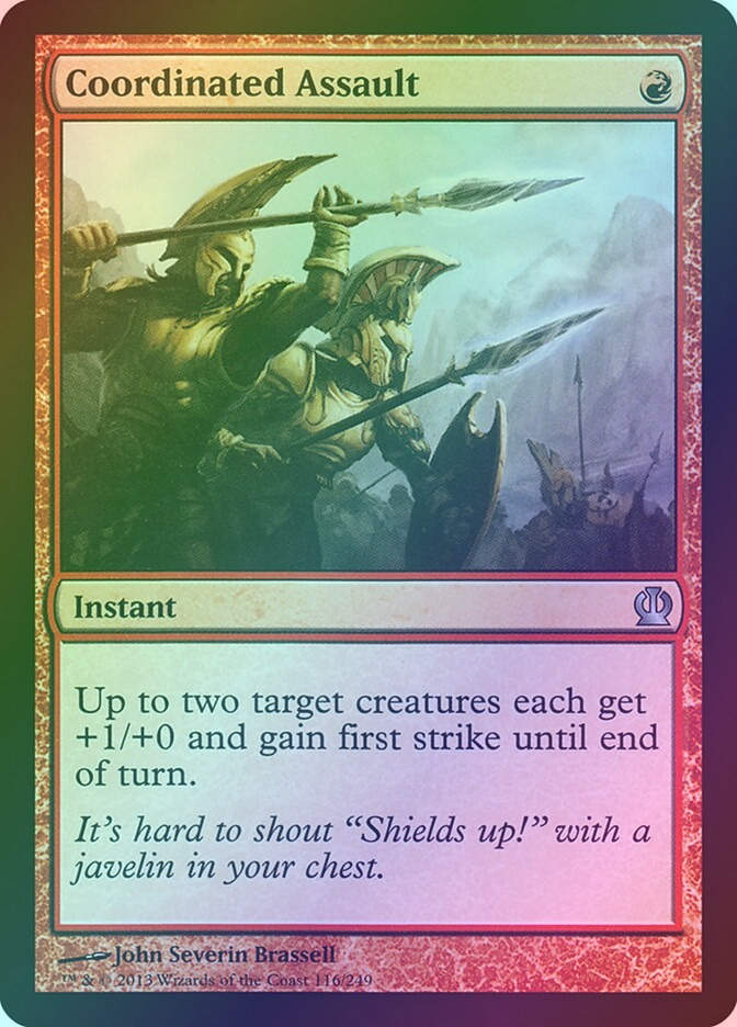 Coordinated Assault (THS) (116) / Foil