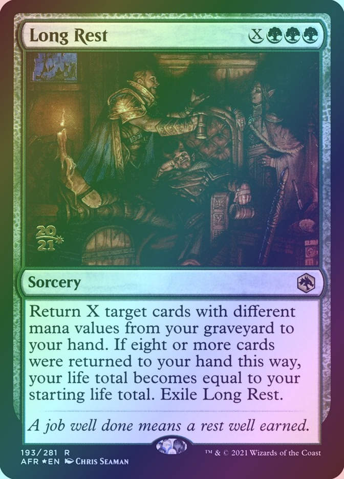 Long Rest (PAFR) (193s) / Foil