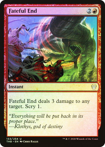 Fateful End (THB) (133) / Foil