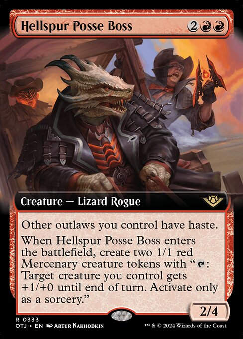 Hellspur Posse Boss (otj) (333) / Extended Art