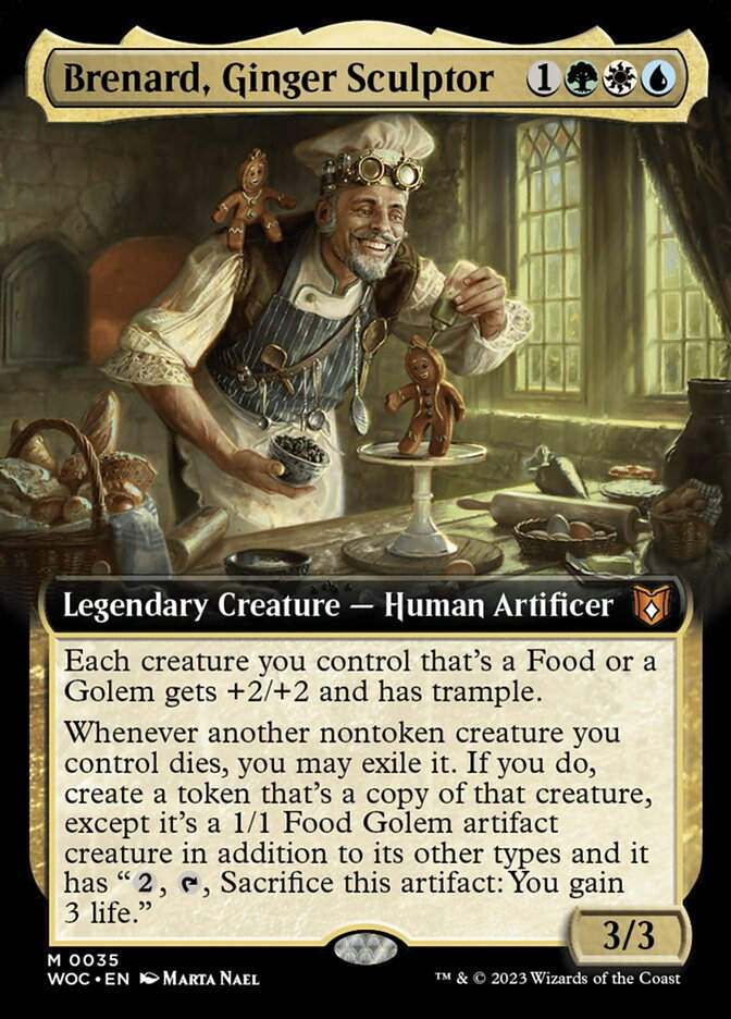 Brenard, Ginger Sculptor (WOC) (35) / Extended Art