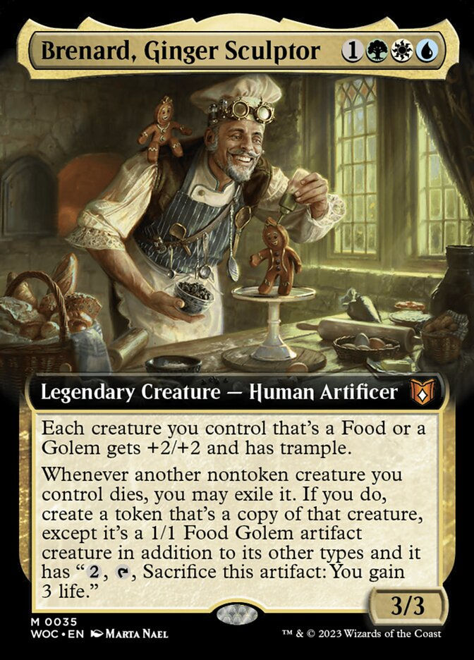 Brenard, Ginger Sculptor (WOC) (35) / Extended Art