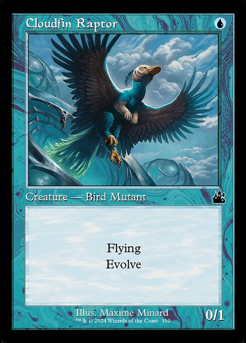 Cloudfin Raptor (rvr) (310) / Retro