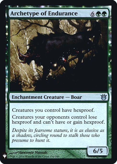 Archetype of Endurance (PLST) (BNG-116)