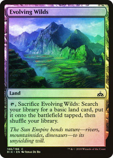 Evolving Wilds (RIX) (186) / Foil