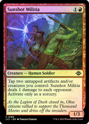 Sunshot Militia (lci) / Foil