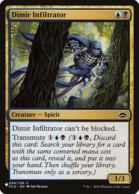 Dimir Infiltrator (PLST) (PCA-86)