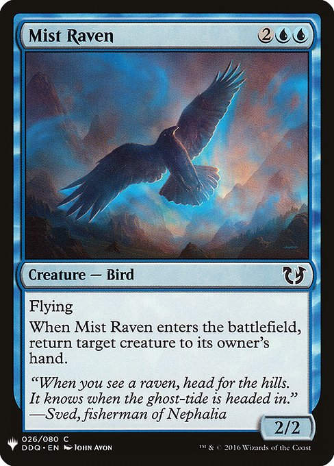 Mist Raven (PLST) (DDQ-26)