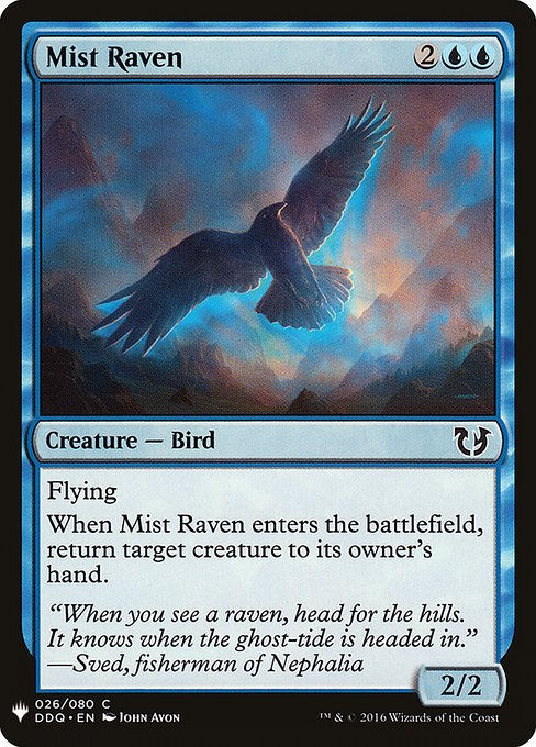 Mist Raven (PLST) (DDQ-26)