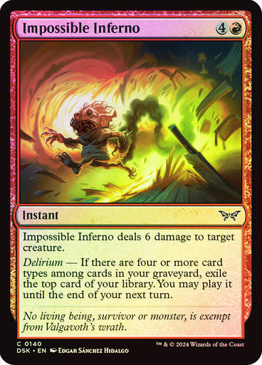 Impossible Inferno (DSK) (140) / Foil