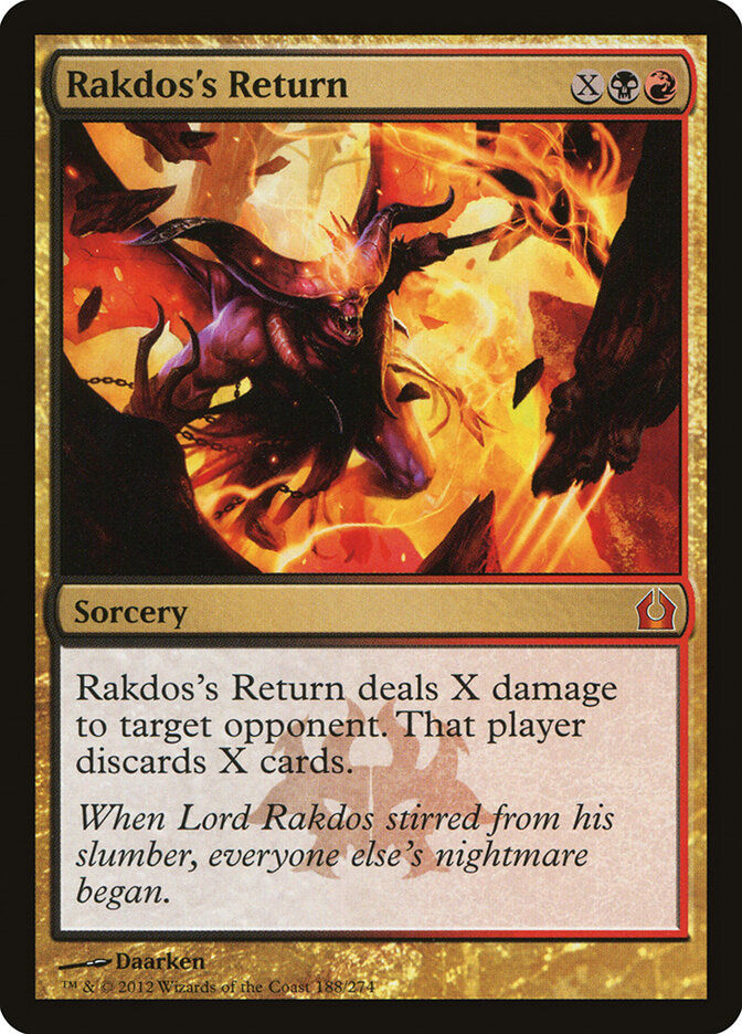 Rakdos's Return (RTR) (188)