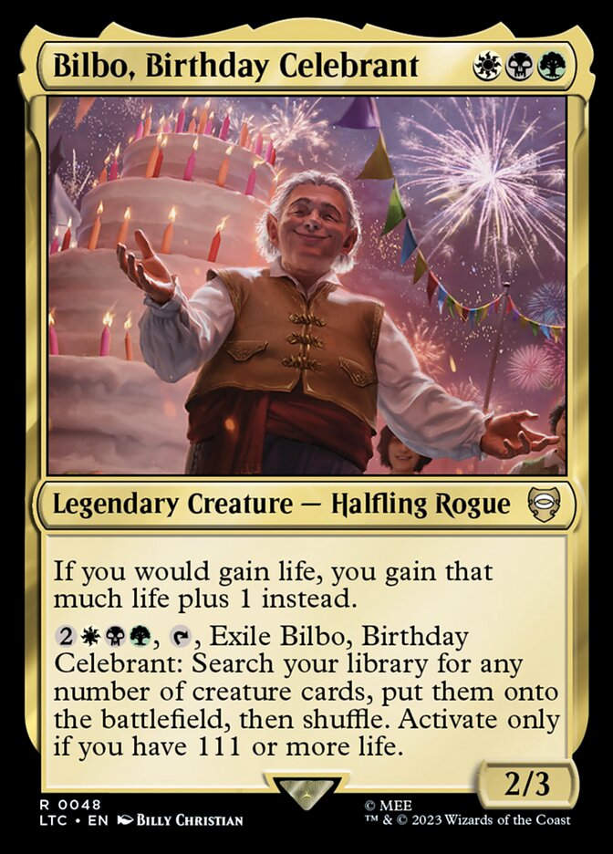 Bilbo, Birthday Celebrant (LTC) (48)