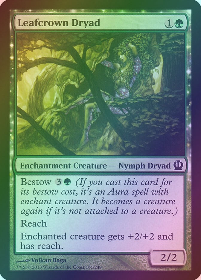 Leafcrown Dryad (THS) (161) / Foil