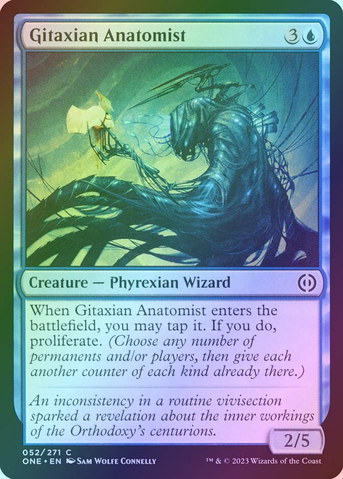 Gitaxian Anatomist (ONE) (52) / Foil