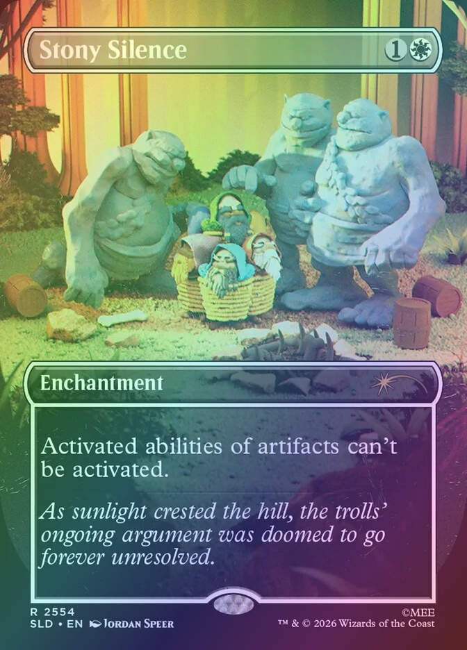 Stony Silence (SLD) (2554) / Borderless / Foil