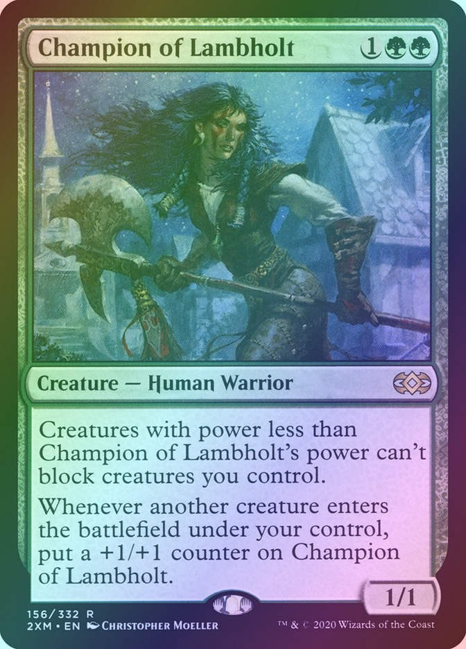 Champion of Lambholt (2XM) (156) / Foil