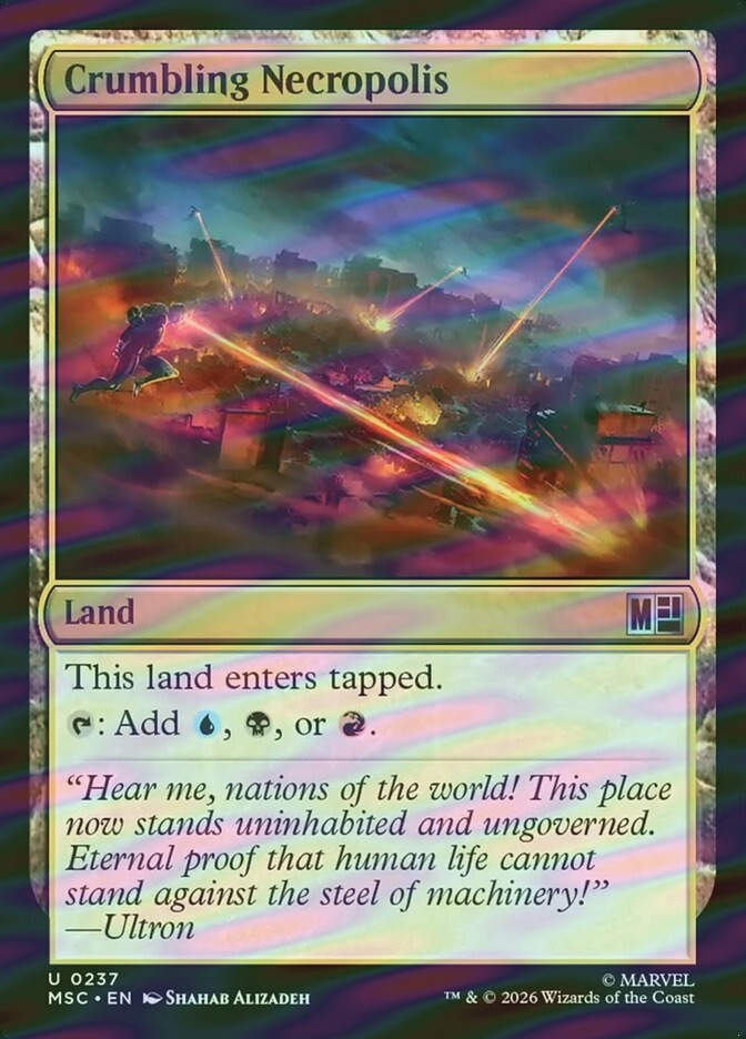 Crumbling Necropolis (MSC) (237) / Surge Foil