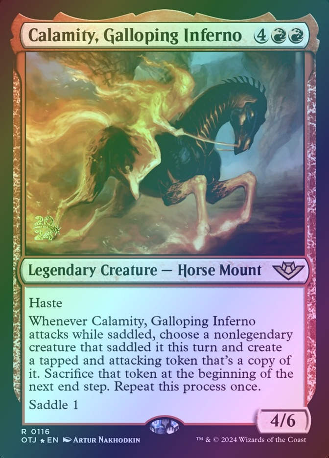 Calamity, Galloping Inferno (POTJ) (116s) / Foil