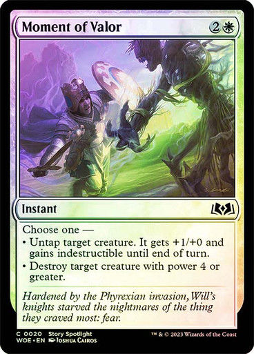 Moment of Valor (woe) / Foil