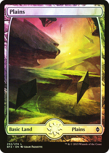 Plains (BFZ) (252) / Foil
