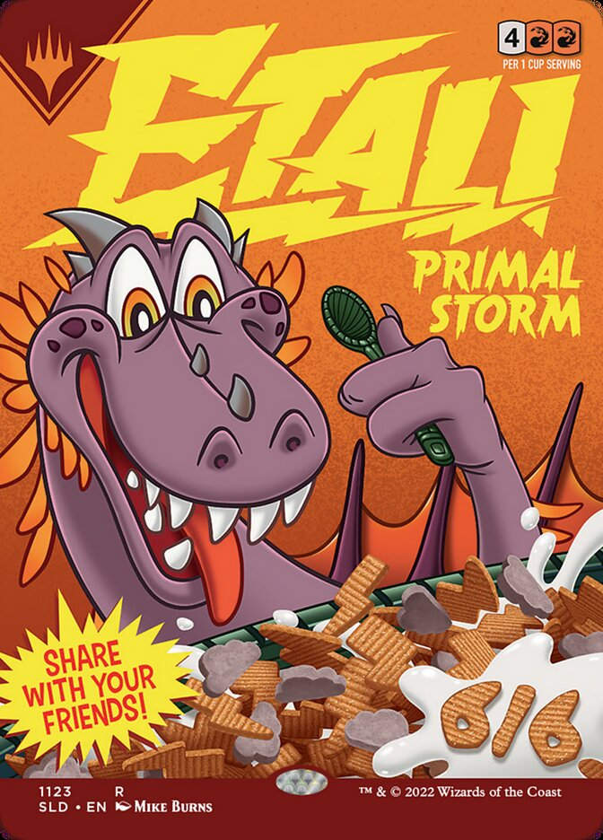 Etali, Primal Storm // Etali, Primal Storm (SLD) (1123) / Borderless