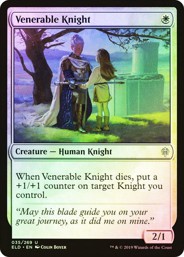 Venerable Knight (ELD) (35) / Foil