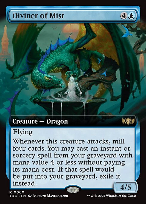 Diviner of Mist (TDC) (60) / Extended Art