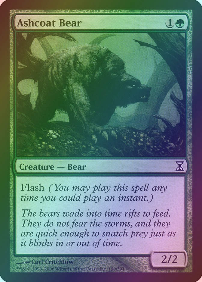 Ashcoat Bear (TSP) (190) / Foil