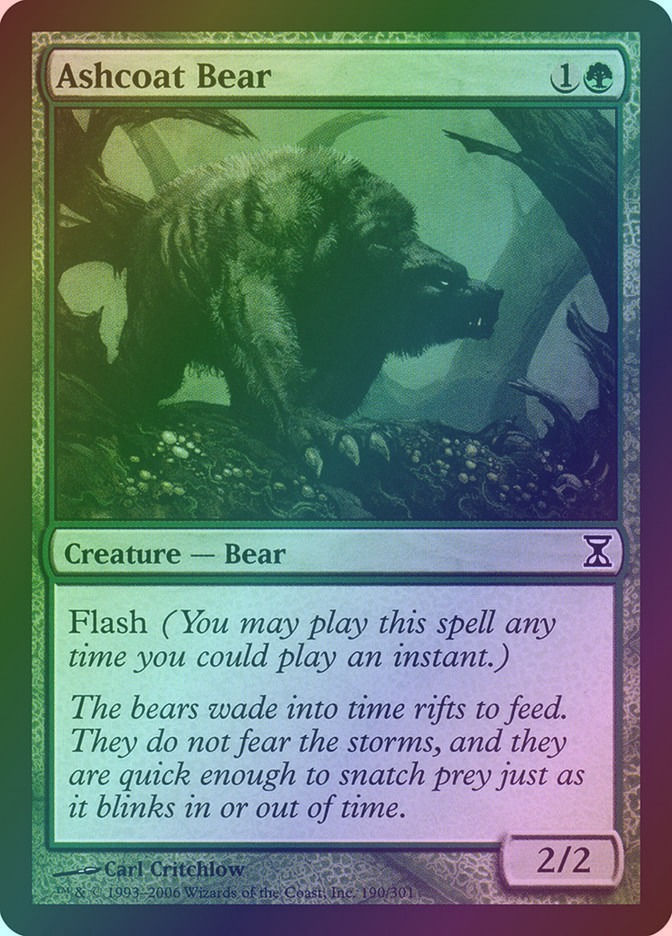 Ashcoat Bear (TSP) (190) / Foil