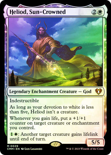 Heliod, Sun-Crowned (cmm) / Foil