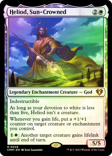 Heliod, Sun-Crowned (cmm) / Foil