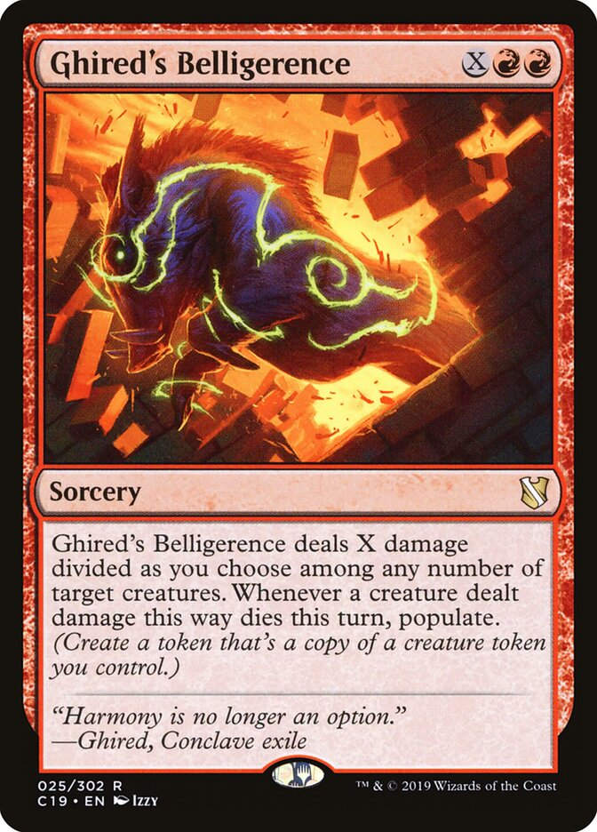 Ghired's Belligerence (C19) (25)